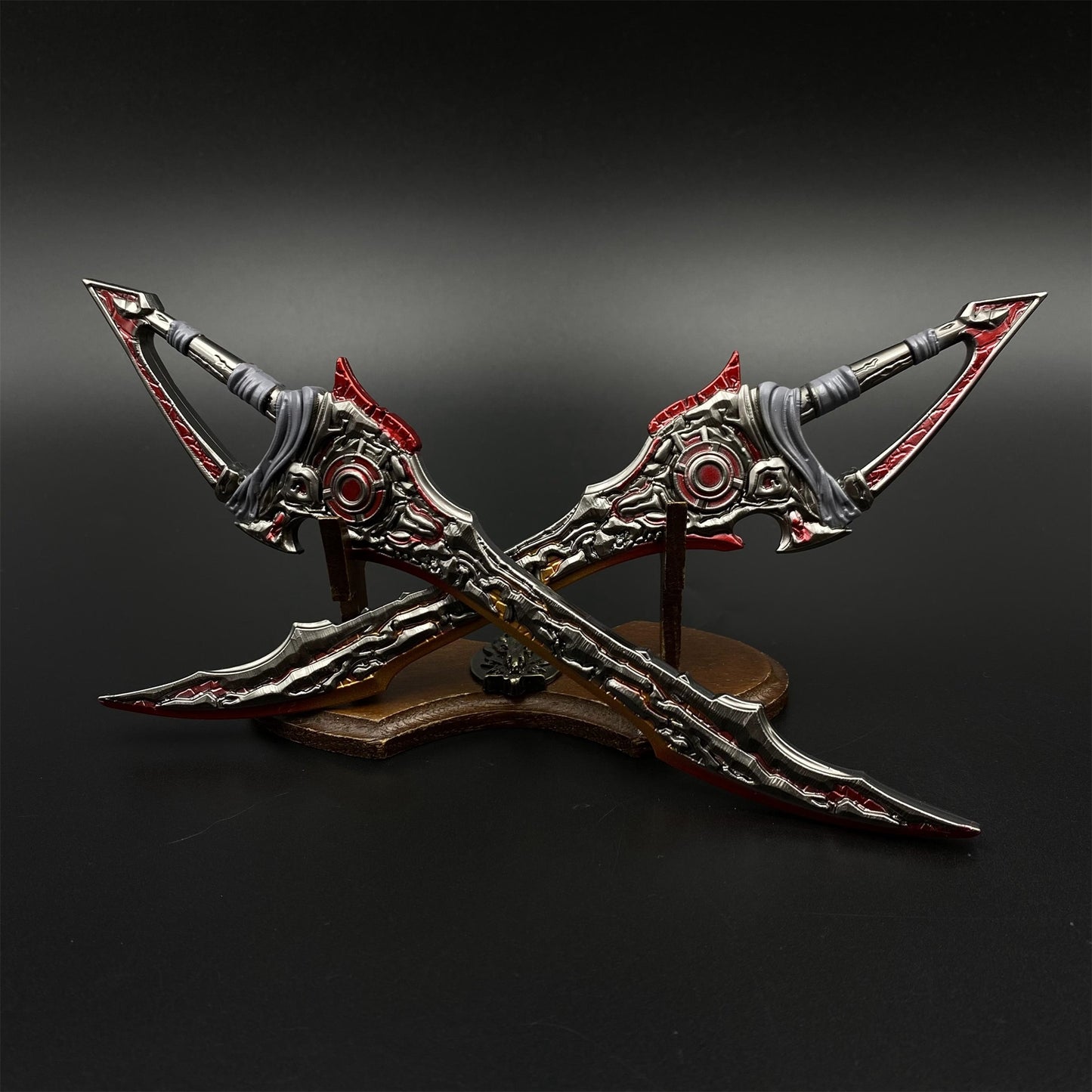 Peace Elite Lava Twin Blades Metal Miniature 22CM/8.7"