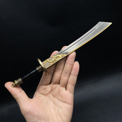 Peaceful Twin Blades Metal Replica