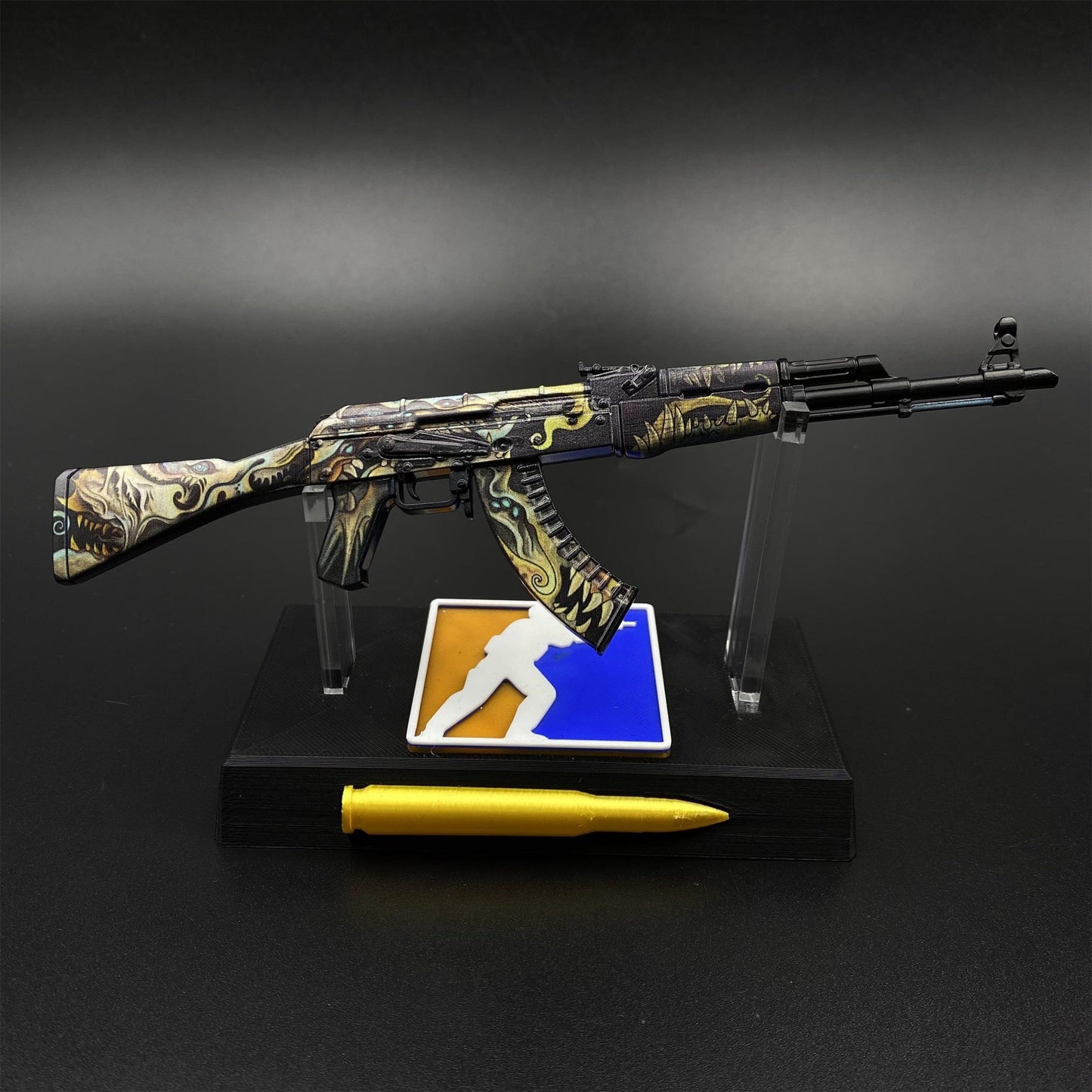 Hot Game CS2 AK47 Phantom Disruptor Metal Replica Game Prop Collectible