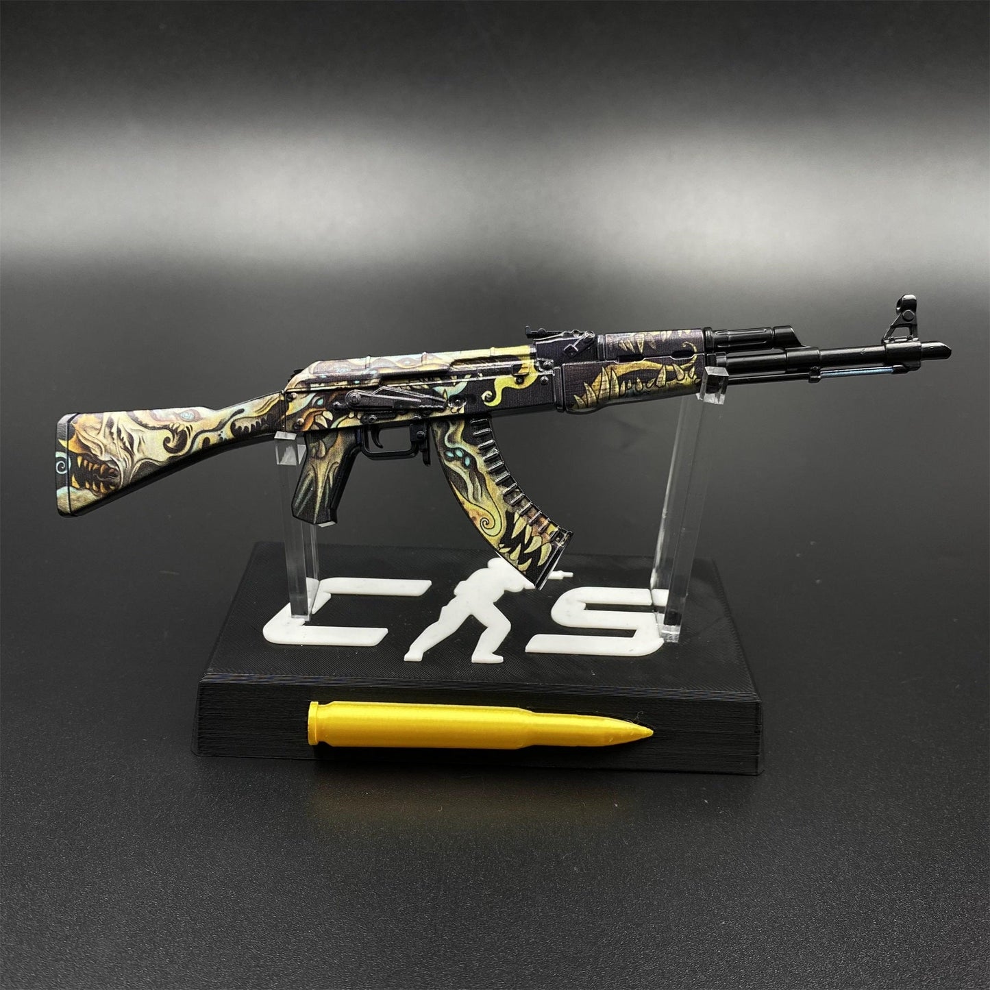 Hot Game CS2 AK47 Phantom Disruptor Metal Replica Game Prop Collectible