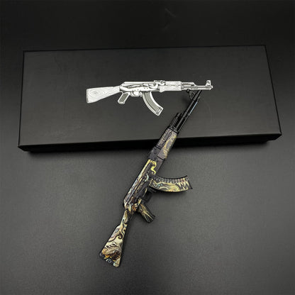 Hot Game CS2 AK47 Phantom Disruptor Metal Replica Game Prop Collectible