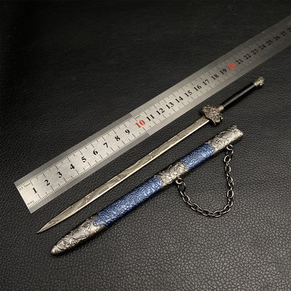 Phoenix Seeking A Mate Sword Metal Mini Replica