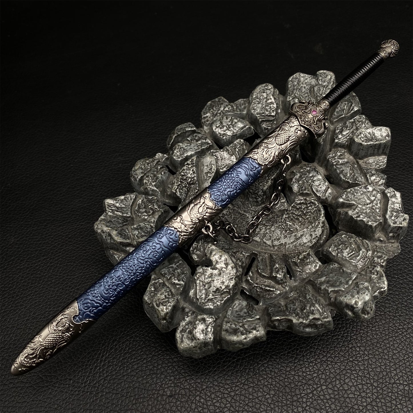 Phoenix Seeking A Mate Sword Metal Mini Replica