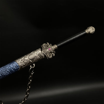 Phoenix Seeking A Mate Sword Metal Mini Replica