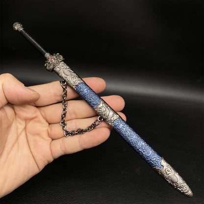 Phoenix Seeking A Mate Sword Metal Mini Replica