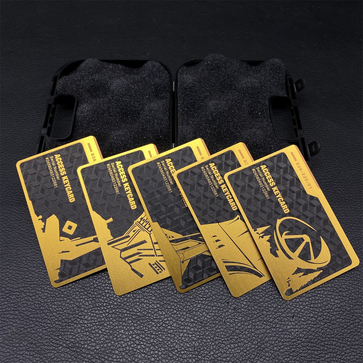 Delta Force Golden Plated PVC Access Card