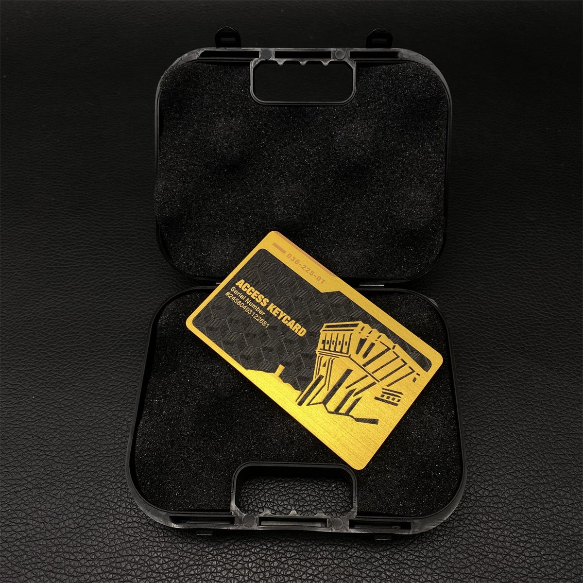 Delta Force Golden Plated PVC Access Card