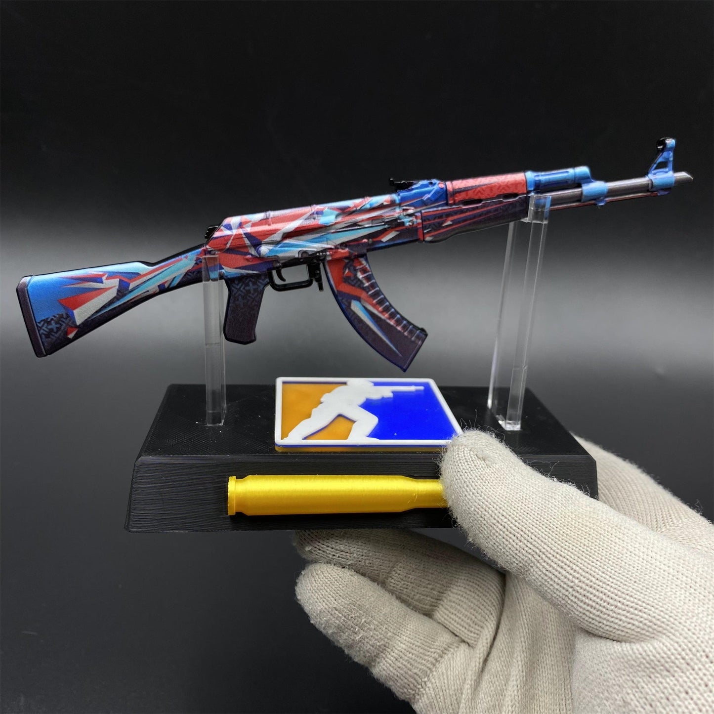 Hot Game CS2 AK47 Point Disarray Metal Replica Game Prop Collectible