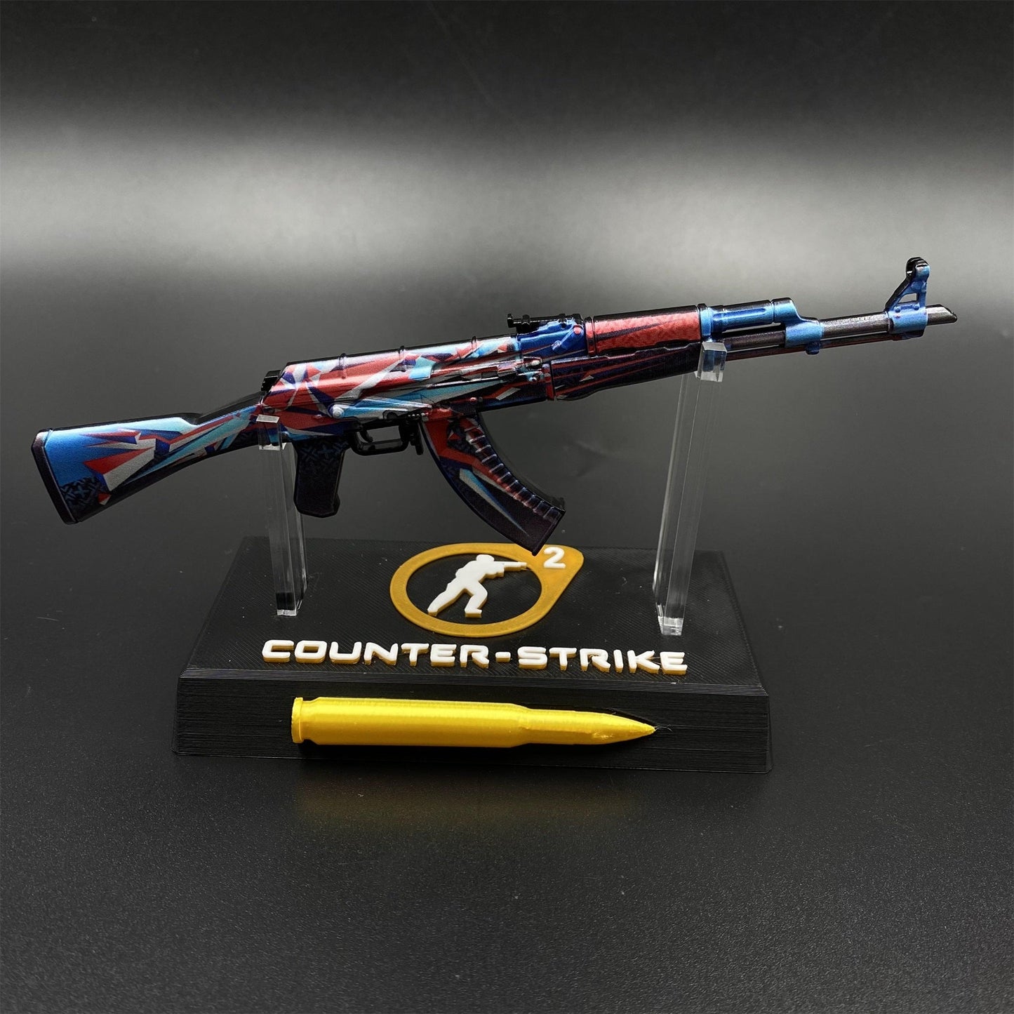 Hot Game CS2 AK47 Point Disarray Metal Replica Game Prop Collectible