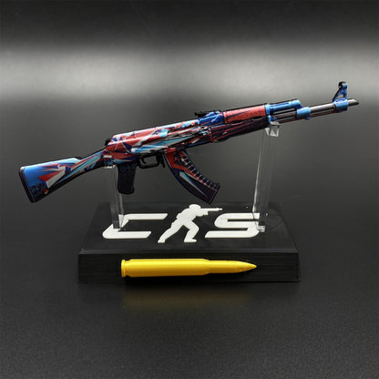 Hot Game CS2 AK47 Point Disarray Metal Replica Game Prop Collectible