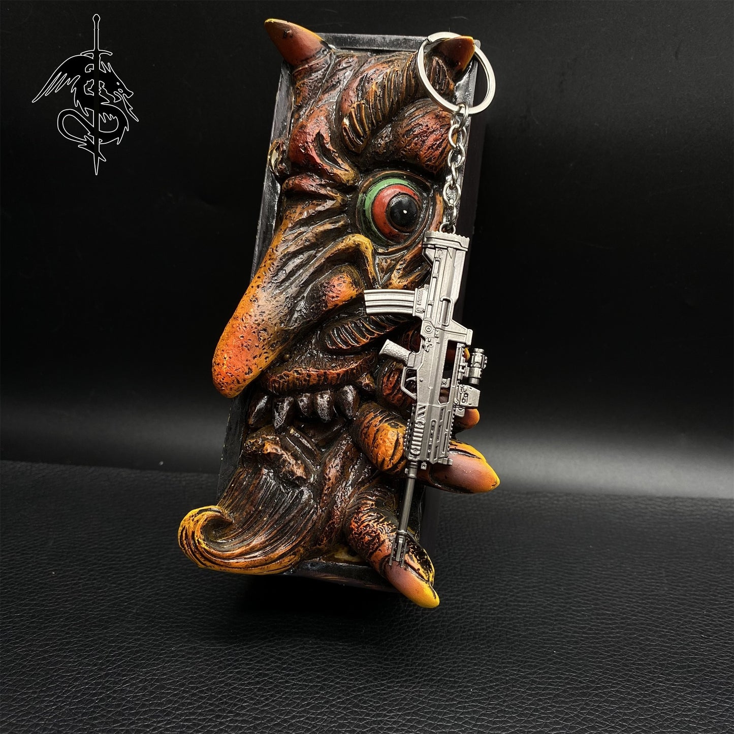 Metal Prices Type97 Mini Gun Keychain Backpack Pendant