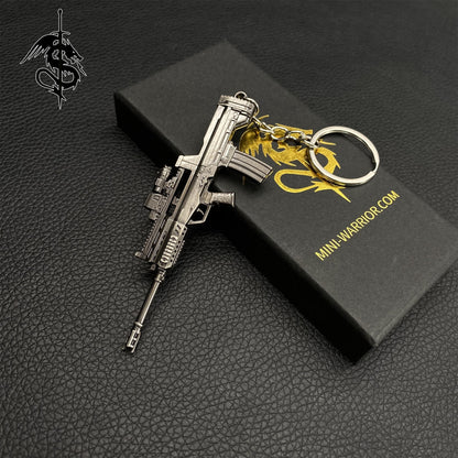 Metal Prices Type97 Mini Gun Keychain Backpack Pendant