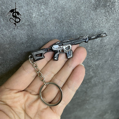 Tiny Protocol 781-A Phantom Metal Gun Keychain