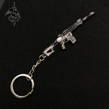 Tiny Protocol 781-A Phantom Metal Gun Keychain