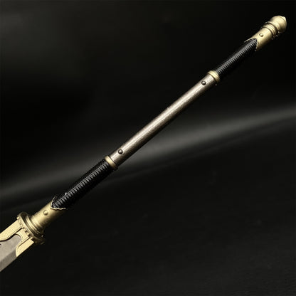 Ancient China PoDao Simple Broadsword Metal Replica