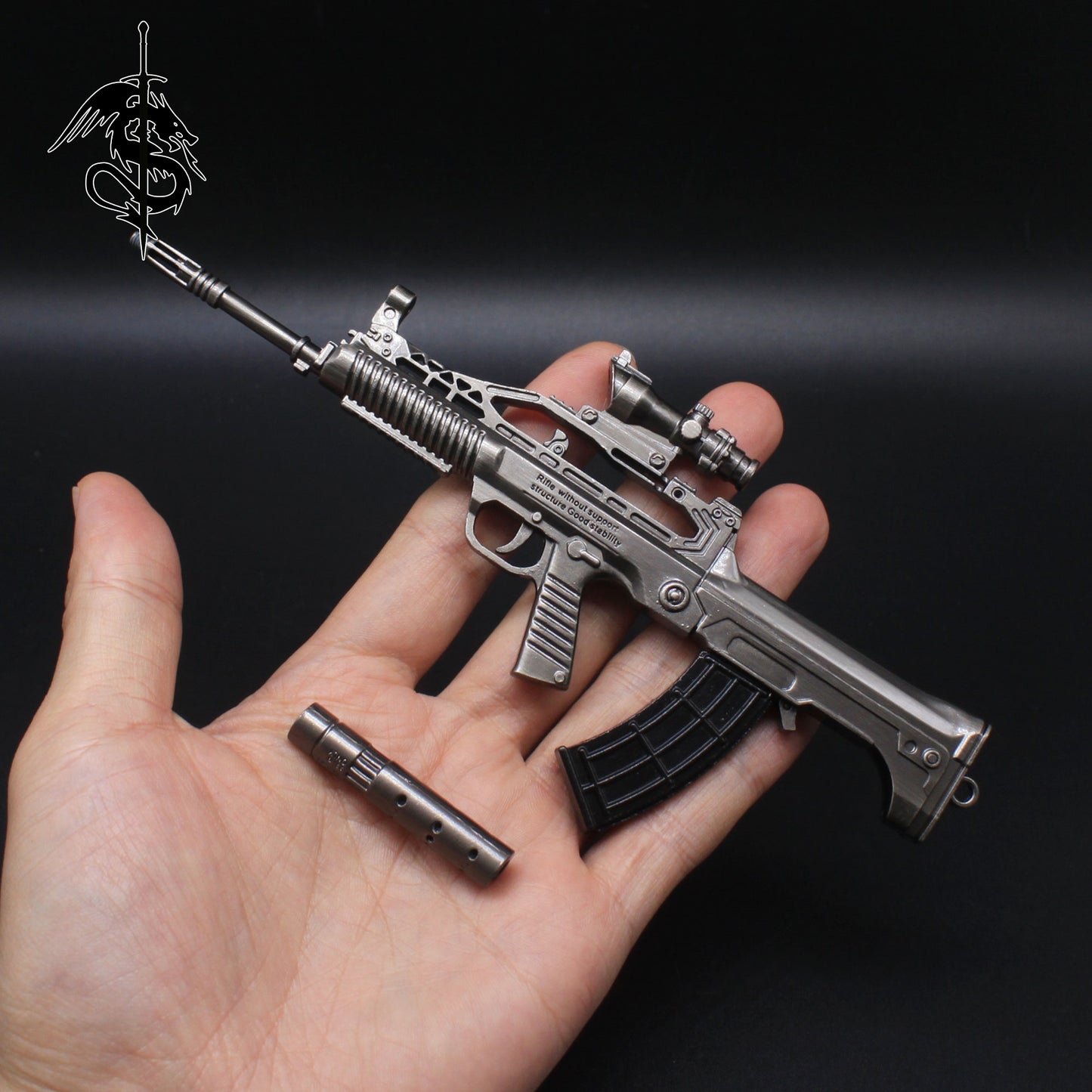 Metal QBZ95 Miniature Gun Chinese Army Standard Assault Rifle