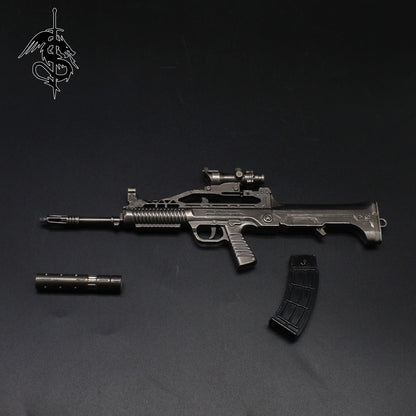 Metal QBZ95 Miniature Gun Chinese Army Standard Assault Rifle