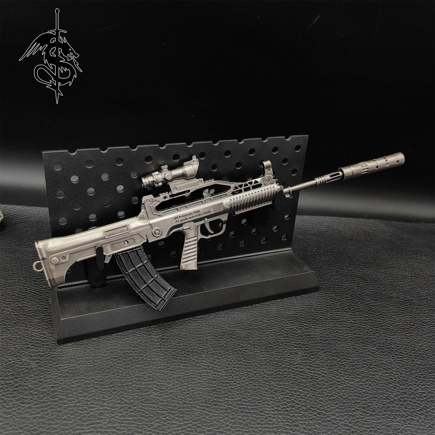 Metal QBZ95 Miniature Gun Chinese Army Standard Assault Rifle