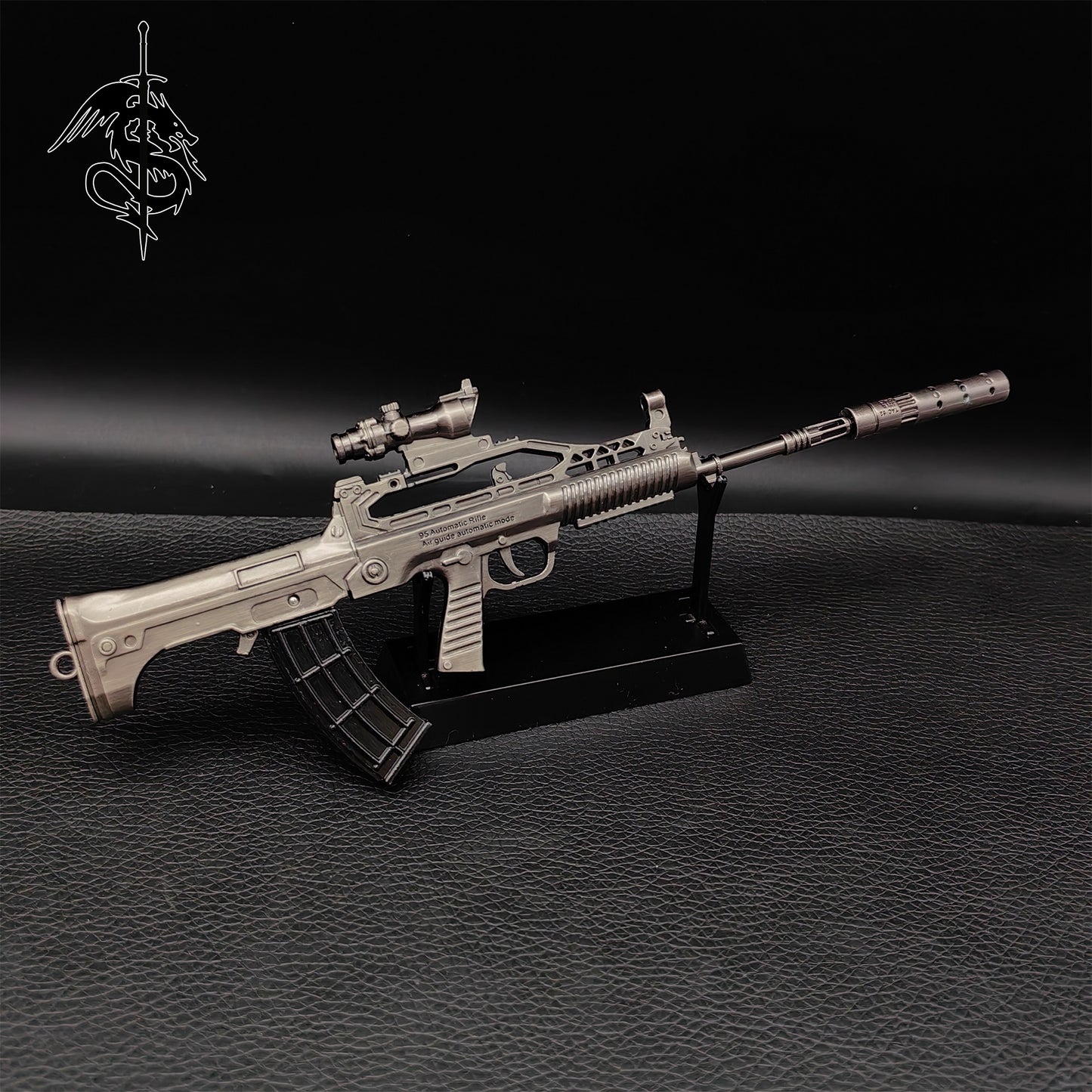 Metal QBZ95 Miniature Gun Chinese Army Standard Assault Rifle