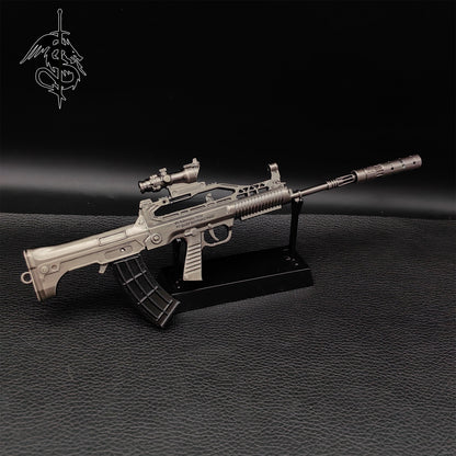 Metal QBZ95 Miniature Gun Chinese Army Standard Assault Rifle