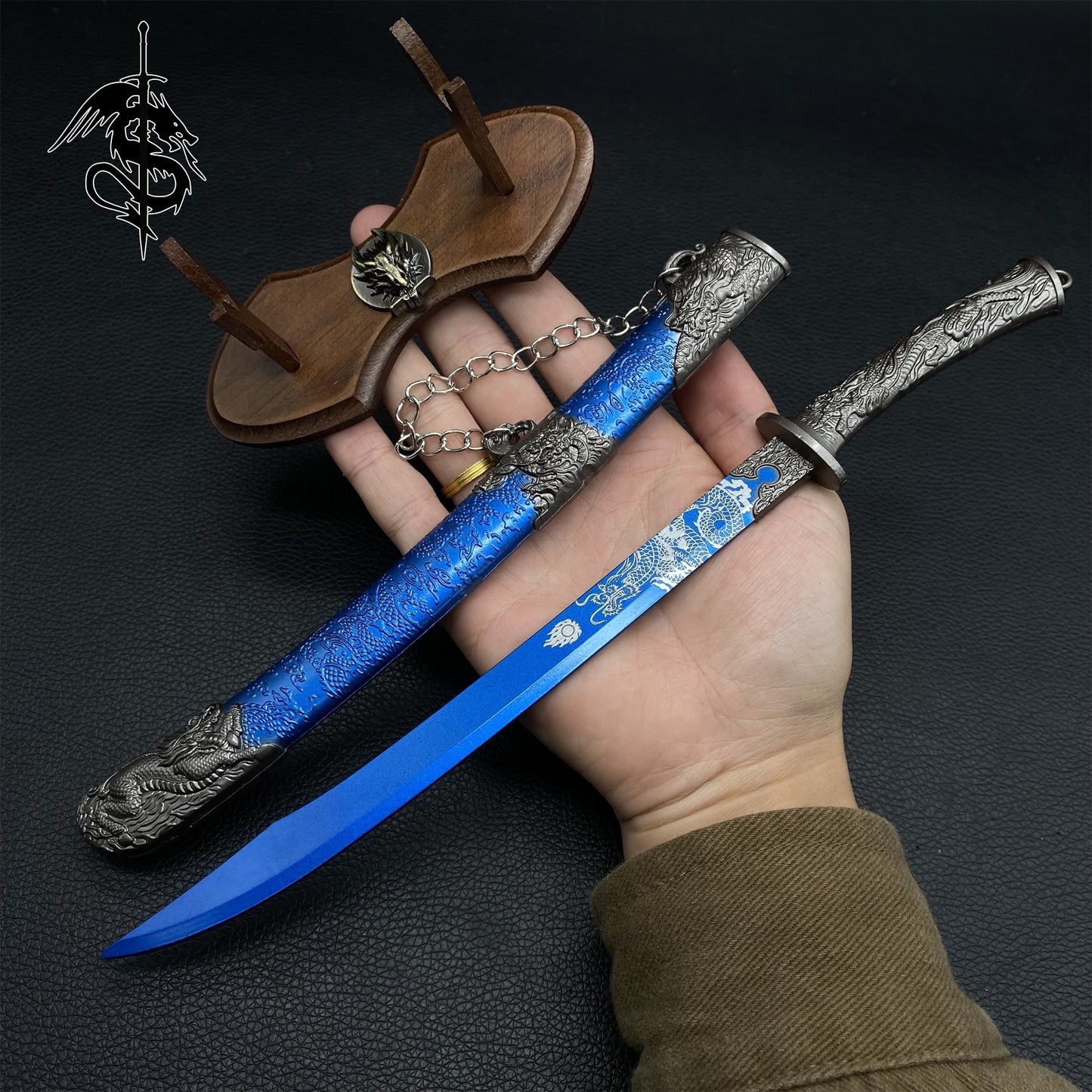 Ancient Chinese Mini Sword Metal Replica