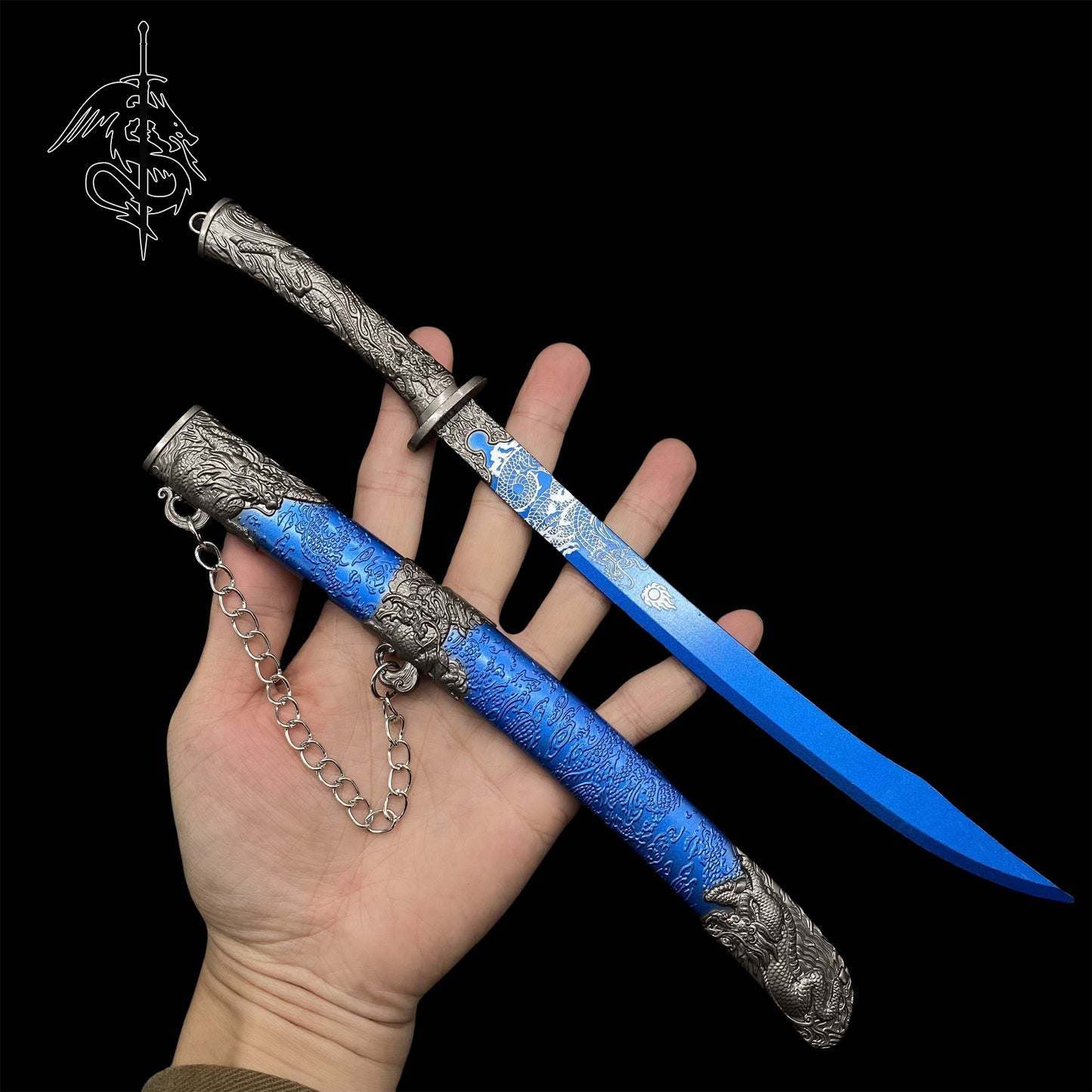 Ancient Chinese Mini Sword Metal Replica