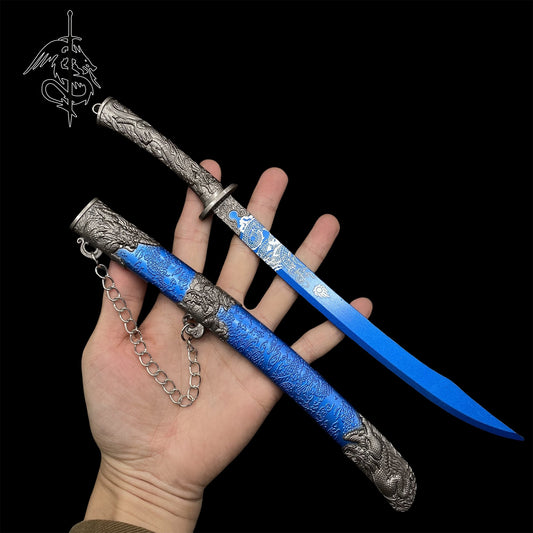 Ancient Chinese Mini Sword Metal Replica