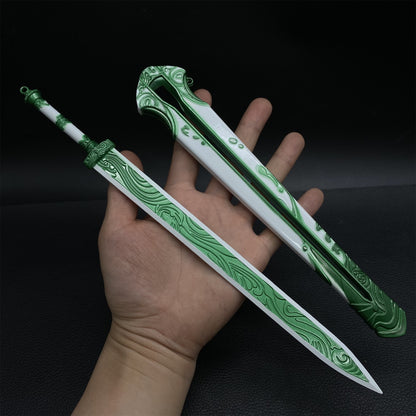 Metal QingTian Sword Metal Replica
