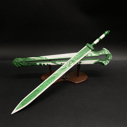 Metal QingTian Sword Metal Replica