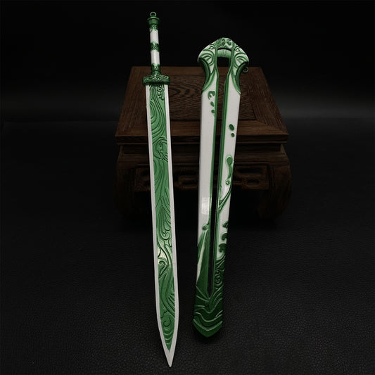 Metal QingTian Sword Metal Replica