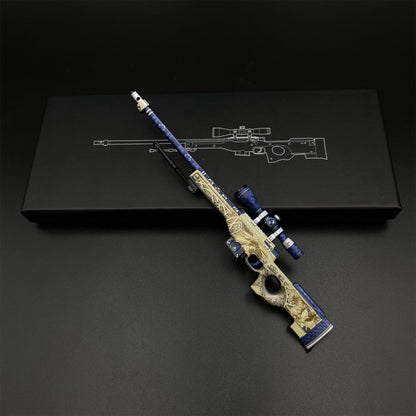 Hot Game CS2 Queen's Gambit AWP Metal Replica Game Prop Collectible
