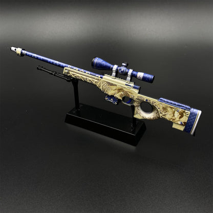 Hot Game CS2 Queen's Gambit AWP Metal Replica Game Prop Collectible