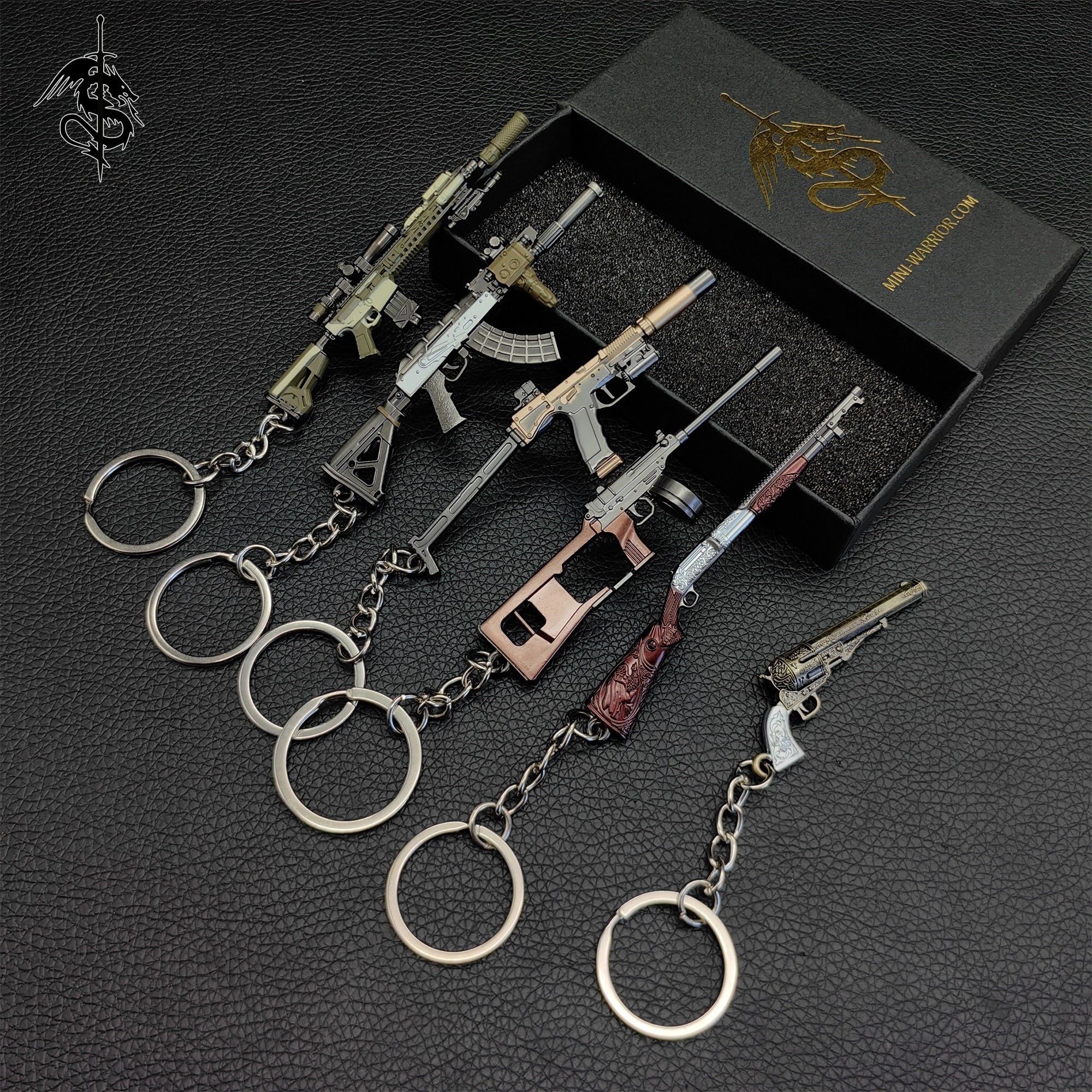 Large Gun Keychain Gun Keychain – Miniwarrior