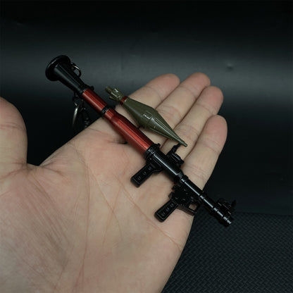 Metal RPG-7 Rocket Launcher Miniature Anti-tank Weapon Replica