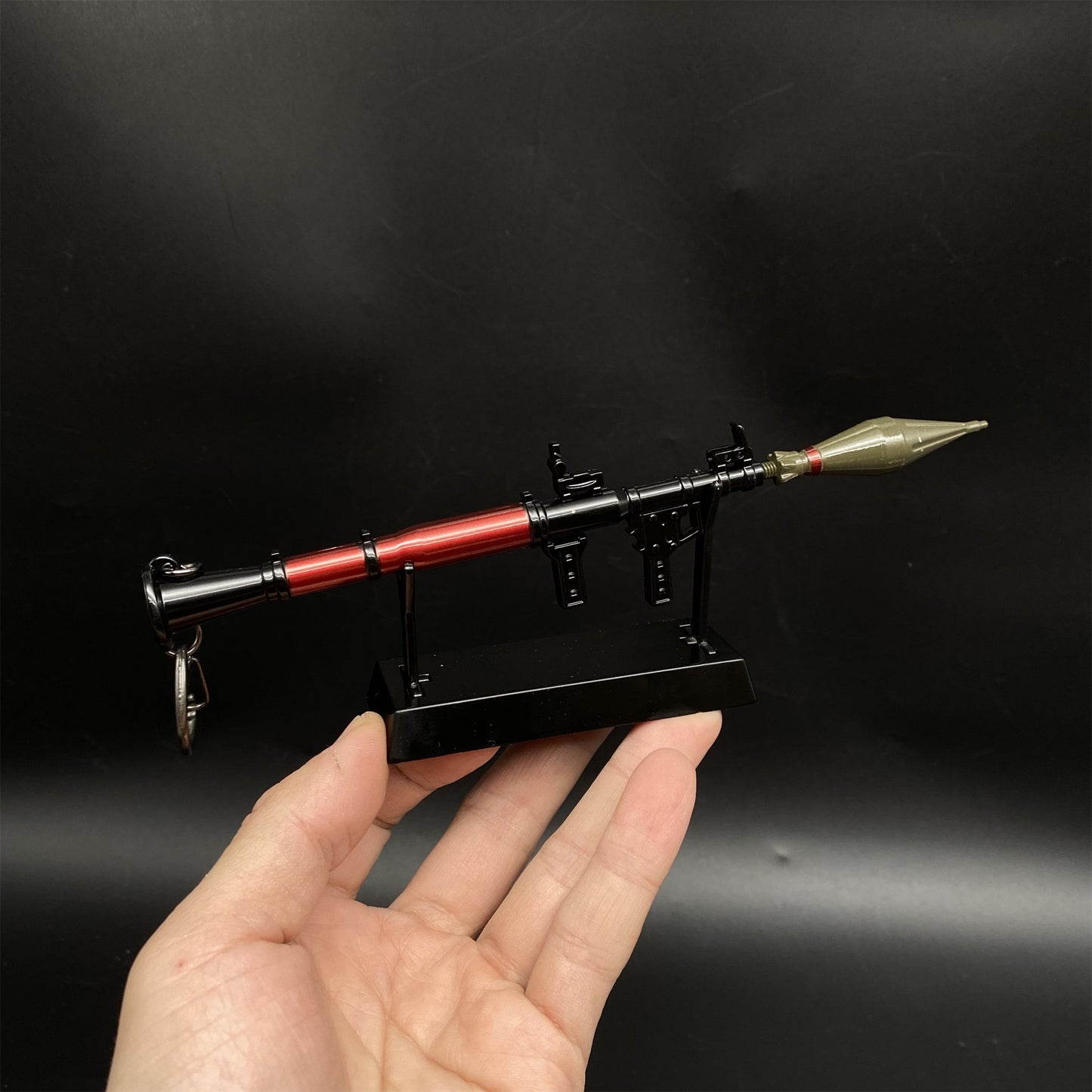 Metal RPG-7 Rocket Launcher Miniature Anti-tank Weapon Replica