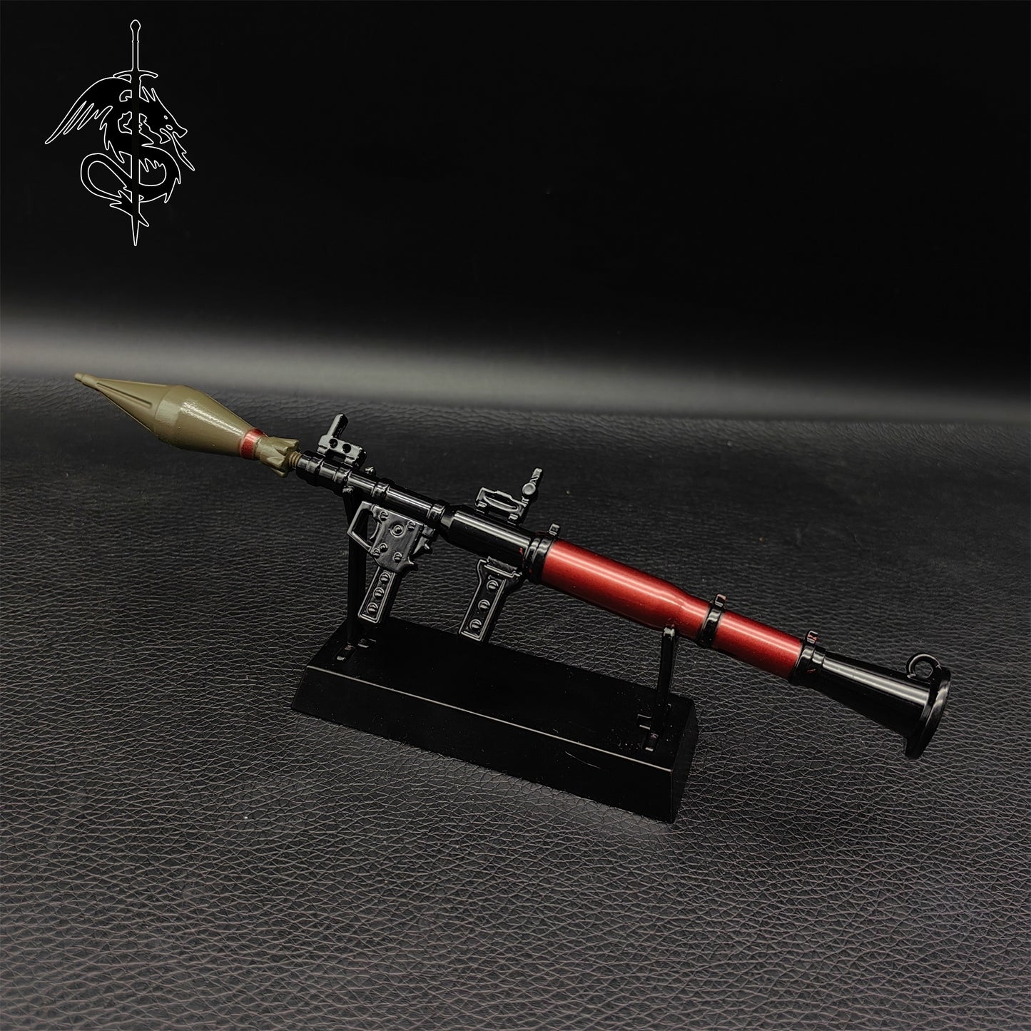 Metal RPG-7 Rocket Launcher Miniature Anti-tank Weapon Replica
