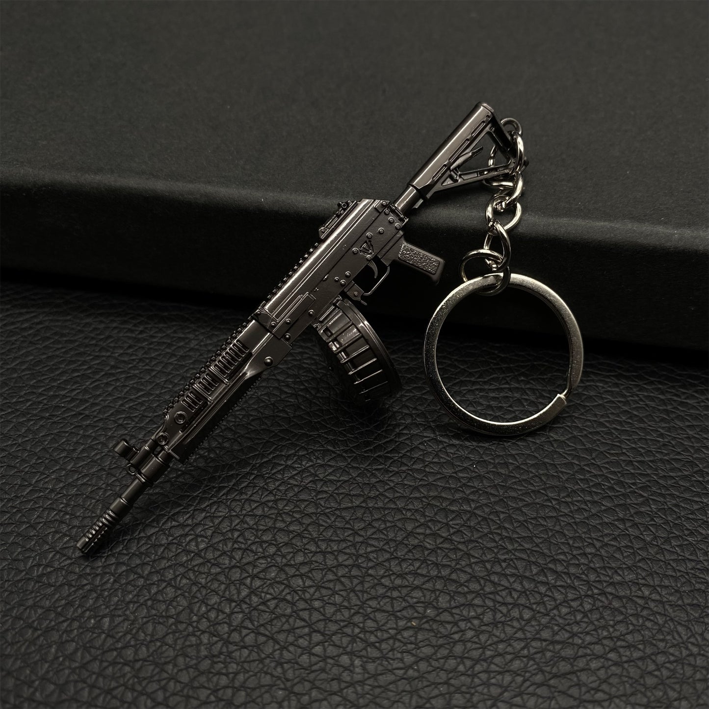 Tiny RPK 16 Metal Gun Keychain