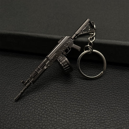 Tiny RPK 16 Metal Gun Keychain