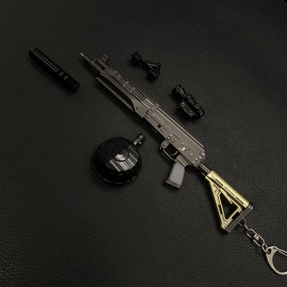 Tiny RPK16 Machine Gun Metal Replica