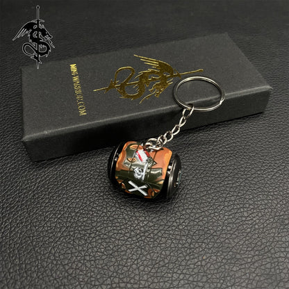 Hot Game Mini Raze Boombot Metal Pendant