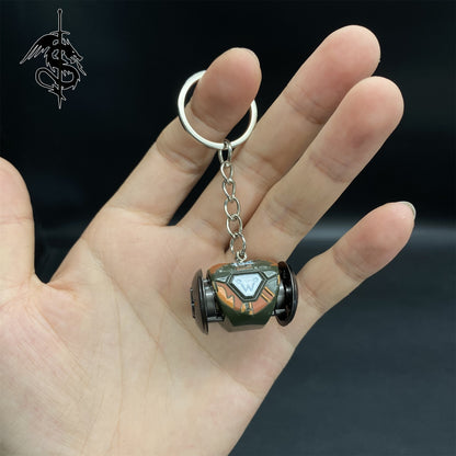 Hot Game Mini Raze Boombot Metal Pendant