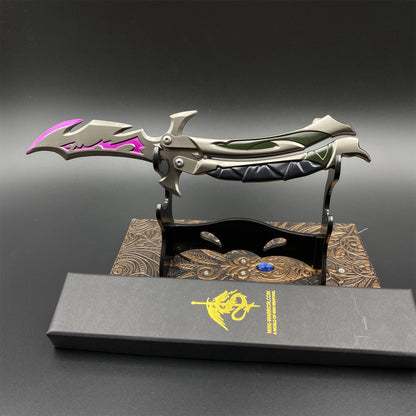 Reaver 3.0 Knife Reaver Balisong Butterfly Knife Trainer Dull Blade Replica For Collection