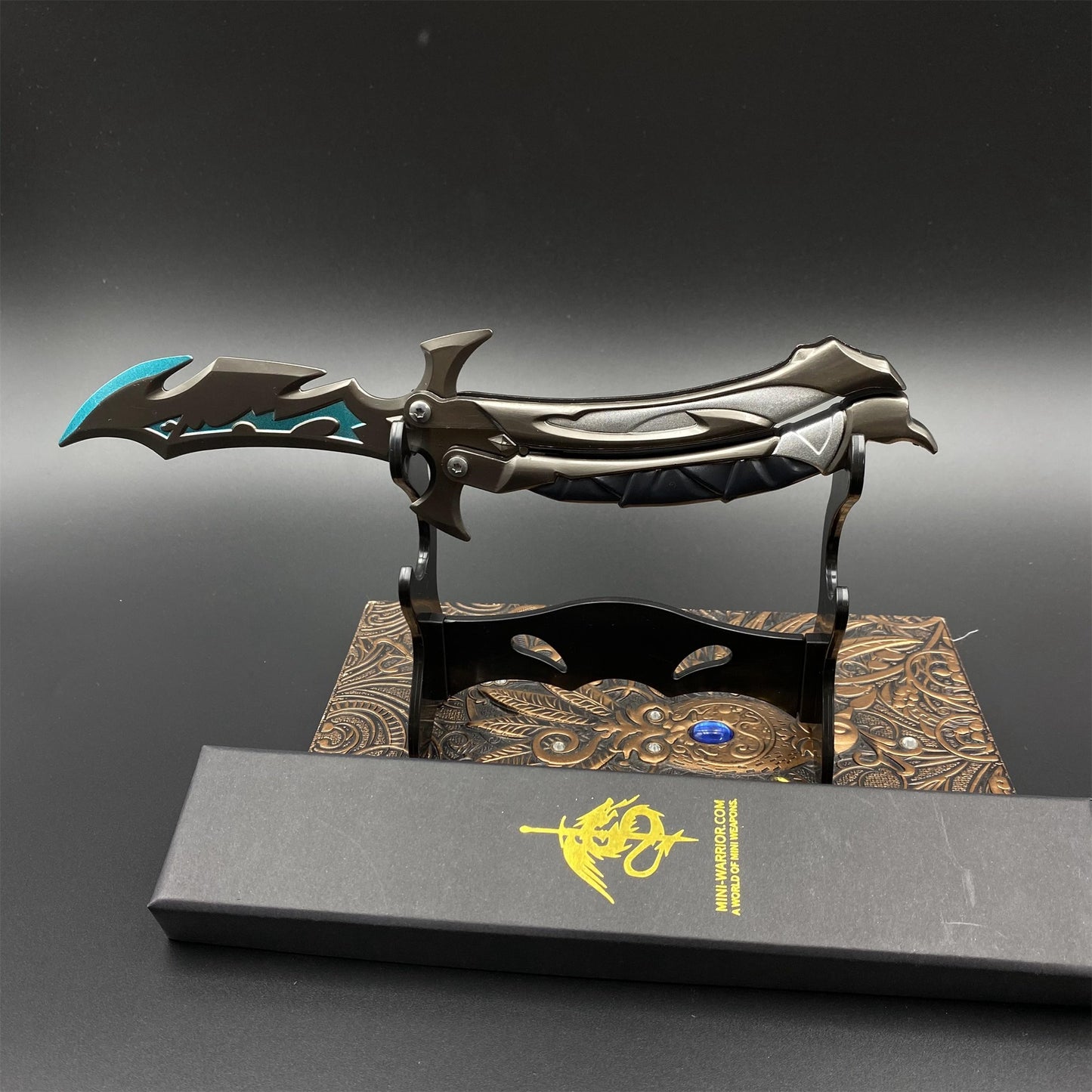 Reaver 3.0 Knife Reaver Balisong Butterfly Knife Trainer Dull Blade Replica For Collection