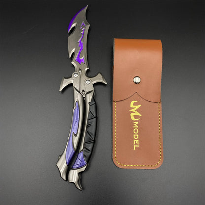 Reaver 3.0 Knife Reaver Balisong Butterfly Knife Trainer Dull Blade Replica For Collection