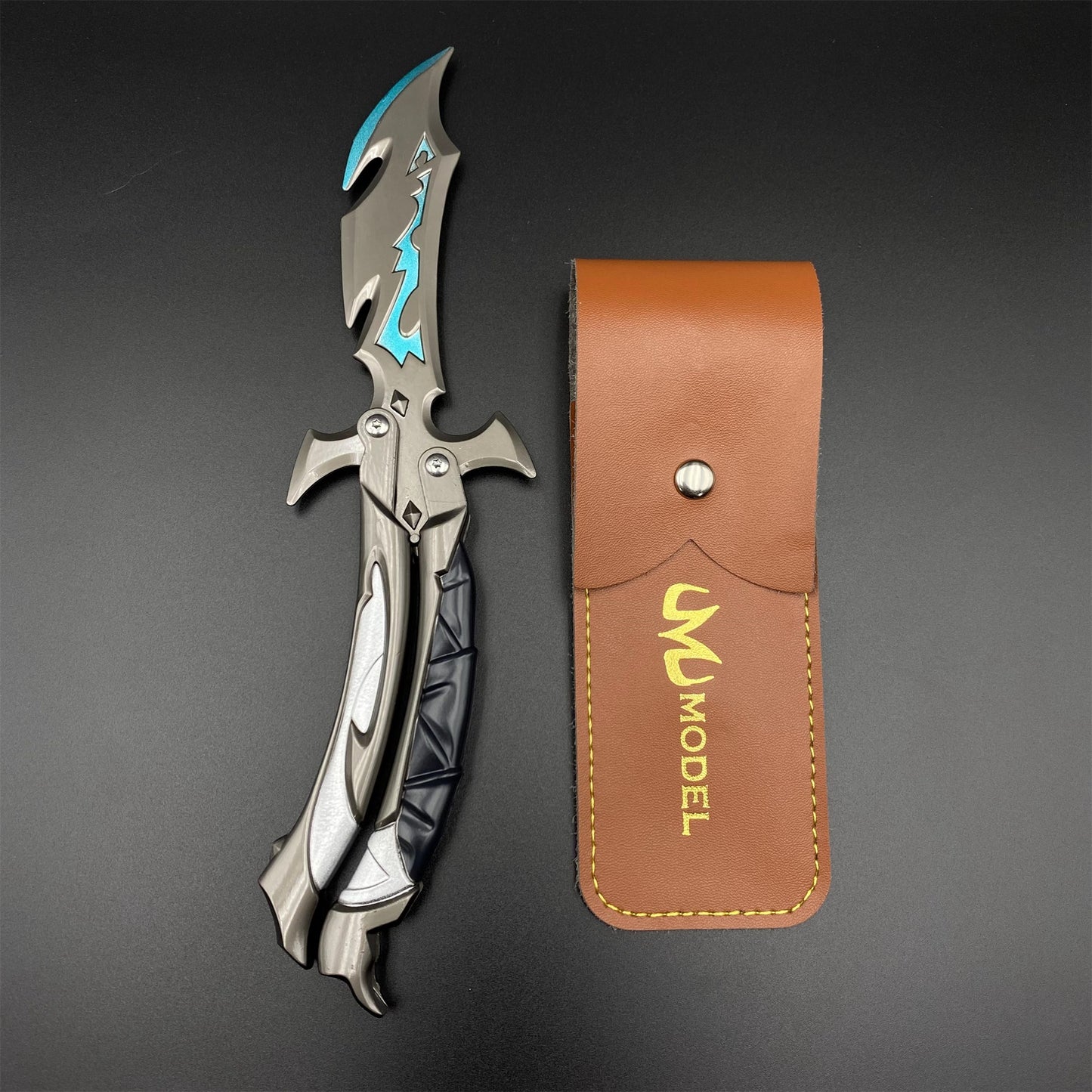 Reaver 3.0 Knife Reaver Balisong Butterfly Knife Trainer Dull Blade Replica For Collection