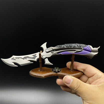 Hot Game Raever 3.0 Knife Reaver Balisong Butterfly Knife Blunt Blade Prop
