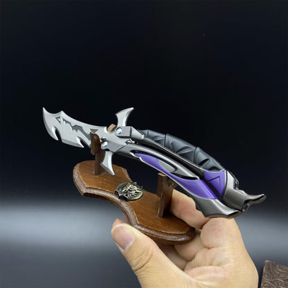Hot Game Raever 3.0 Knife Reaver Balisong Butterfly Knife Blunt Blade Prop