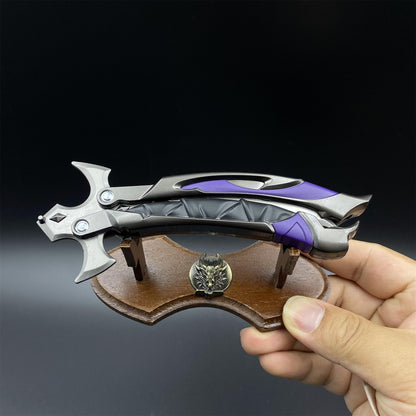 Hot Game Raever 3.0 Knife Reaver Balisong Butterfly Knife Blunt Blade Prop
