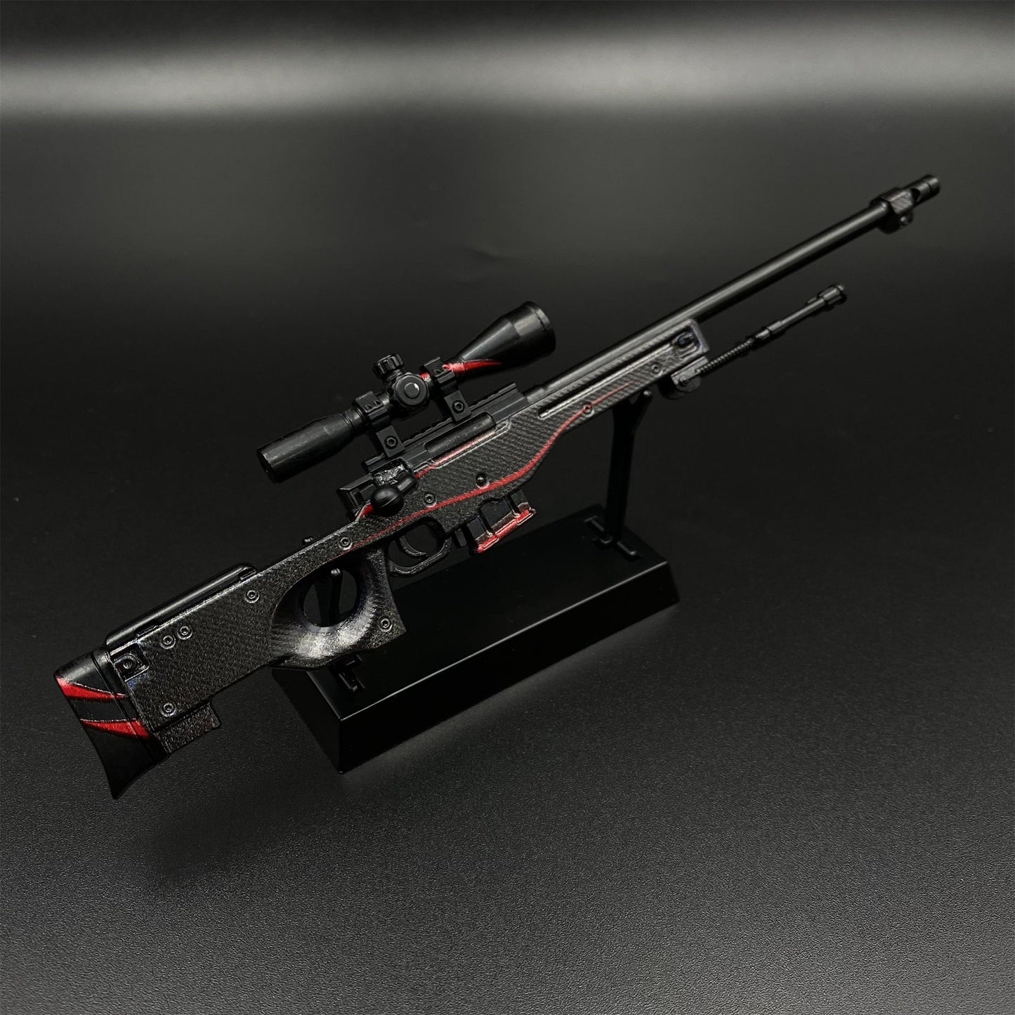 Hot Game CS2 Red Line AWP Metal Replica Game Prop Collectible