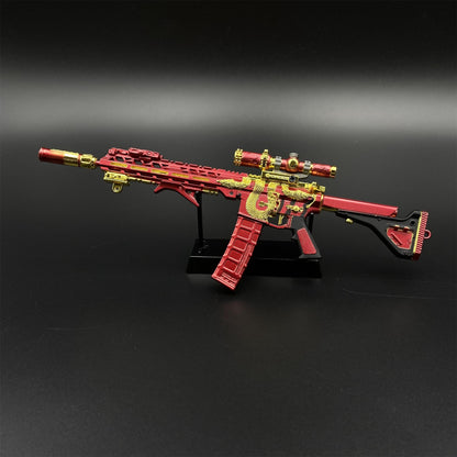 Delta Force Year of Snake Skin M4A1 Metal Miniature